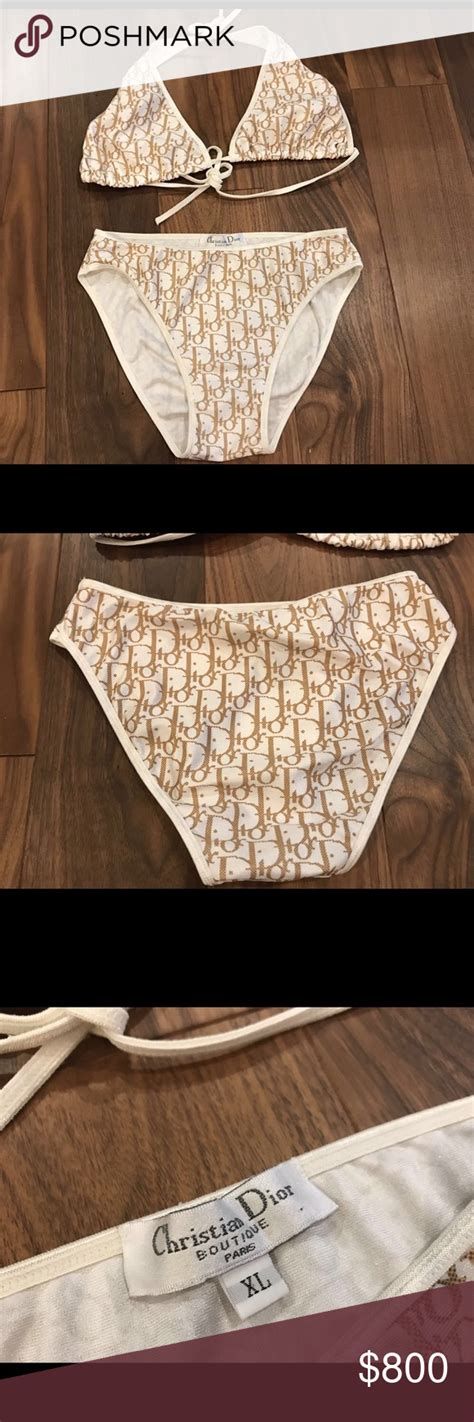 authentic dior bikini|vintage christian dior swimsuits.